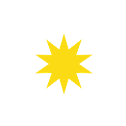 Icone étoile jaune