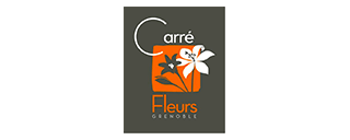Logo Carré fleurs