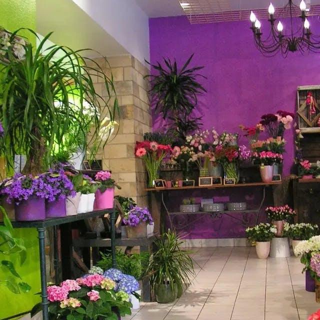 Florist's shop in France